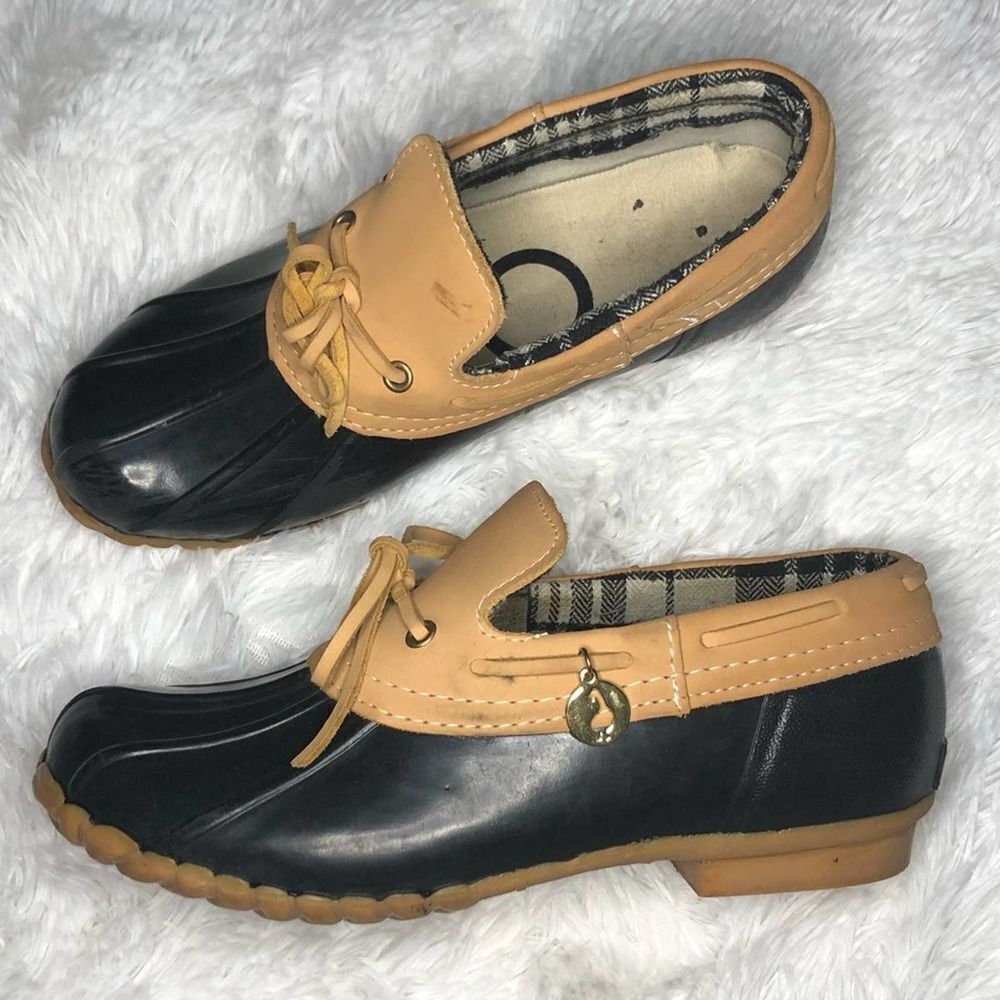 Sporto Daria Waterproof Rain Duck Boots Shoes